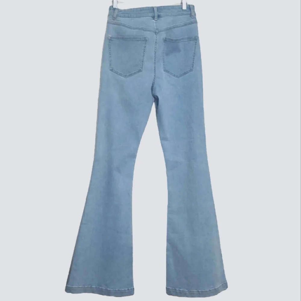 High Rise Flare Jean Long Length Size 27